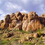 erongo mountains granite rock boulders